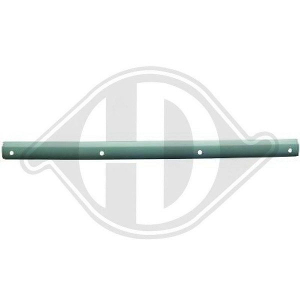 1X Zier /Schutzleiste StoßFäNger Diederichs 1614260 FüR Mercedes Benz Mitte Hint-image