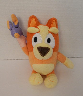 Makers Tag Removed ~ Bluey & Friends * Bingo Plush w/Bob Bilby Puppet
