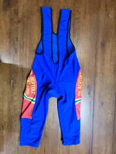 VBSport Mens XL Cycling Bibtights Italy 16" 17" (8.5/10) Thermal Polyamide