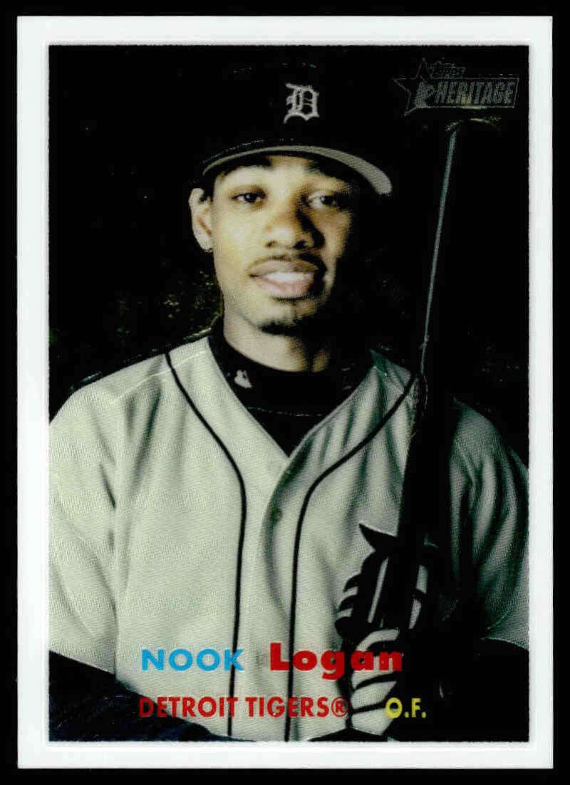 Nook Logan #81 (Baseball Cards 2006 Topps Heritage Chrome) — is it worth grading?