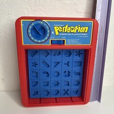 Perfection Game by Milton Bradley tested works perfec condition