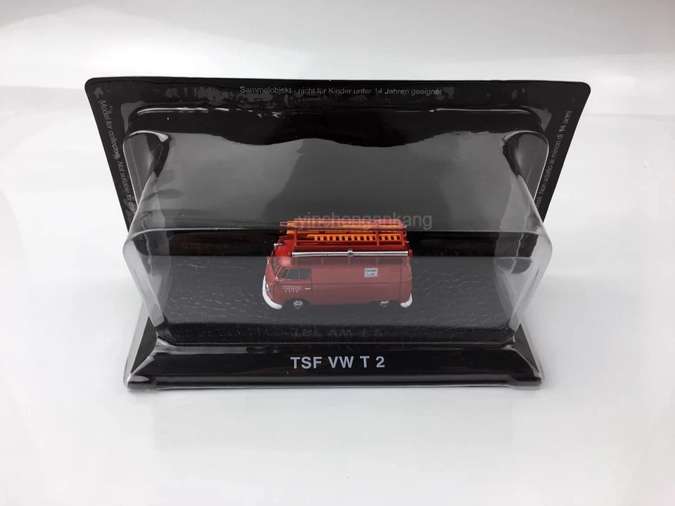 Atlas 1:72 TSF VW T 2 Fire Engine Diecast Metal Model - Image 4 of 4