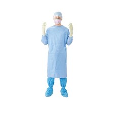 Medline Sterile Sirus Poly-Reinforced Surgical Gowns with Breathable Sleeves
