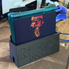 Retroid Pocket Flip 2 Charger Dock & Stand (cable pre-installed)