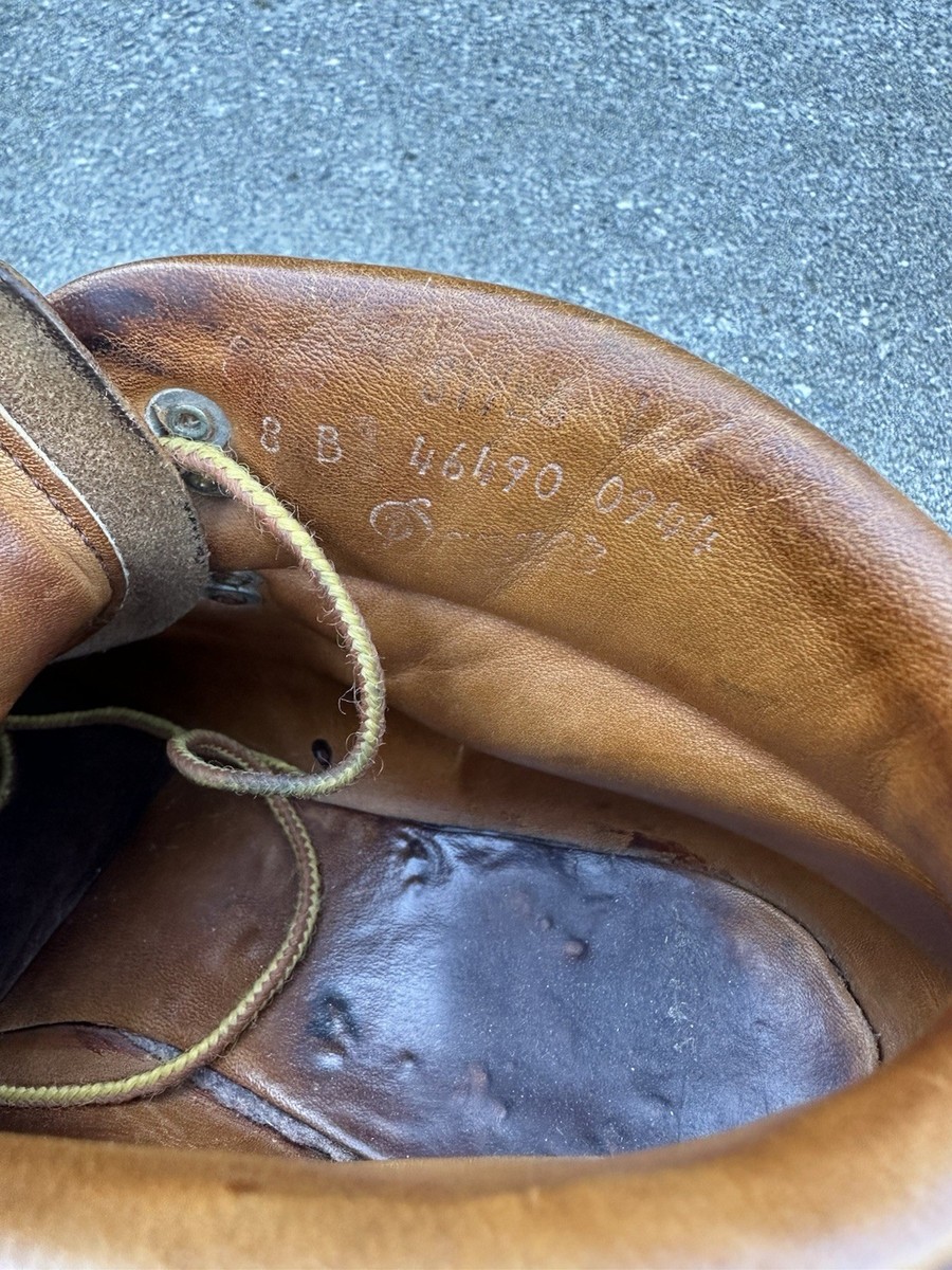 70's / 80's Vintage Danner 6490 Leather Hiking Boots Men's 8B USA