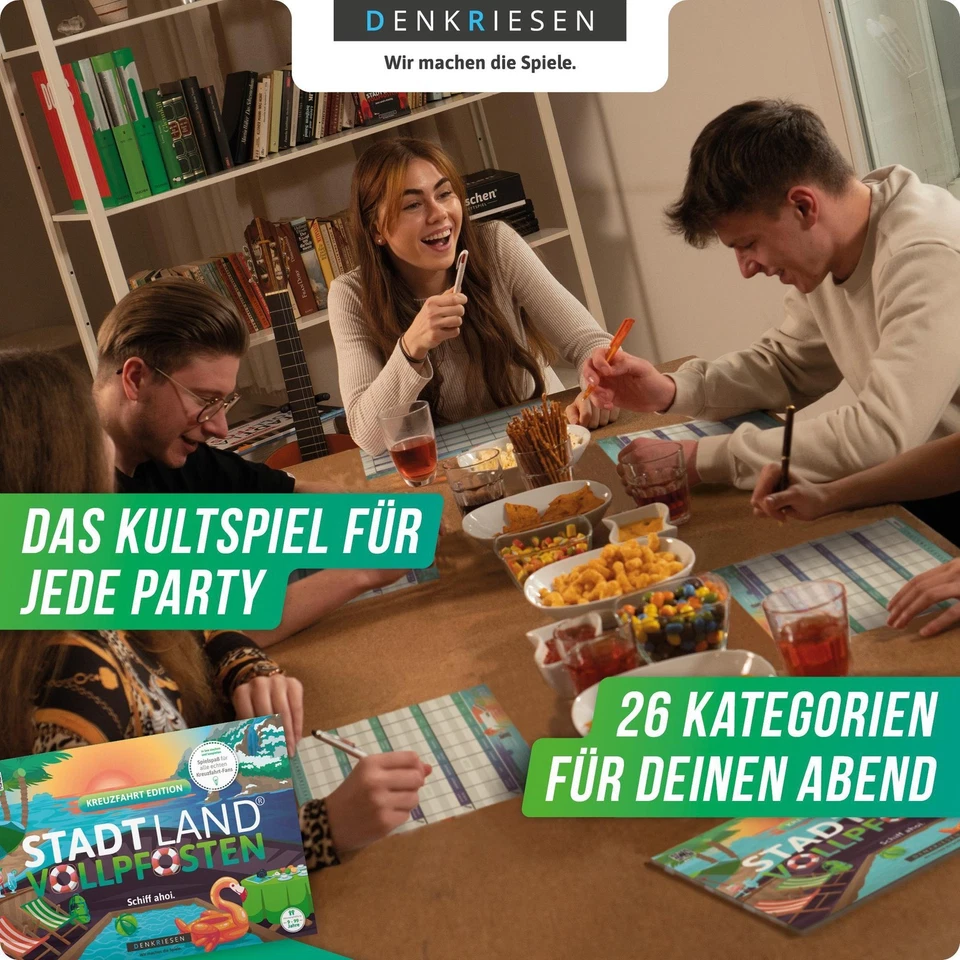 DENKRIESEN - Stadt Land VOLLPFOSTEN Kreuzfahrt Edition Modernes Stadt Land Fluss - Bild 3 von 4