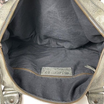 Balenciaga Twiggy 2way Shoulder Bag Handbag Leather Green Used