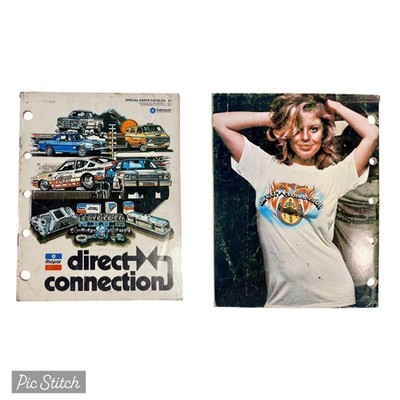 Vintage 1977 Mopar Direct Connection Special Parts Catalog Manual SP9 Chrysler