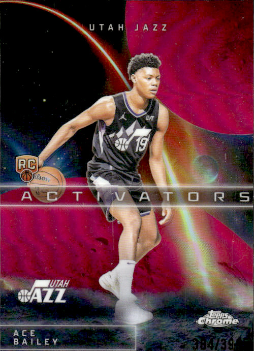 2025-26 Topps Chrome Activators Magenta #AC-15 Ace Bailey JAZZ /399