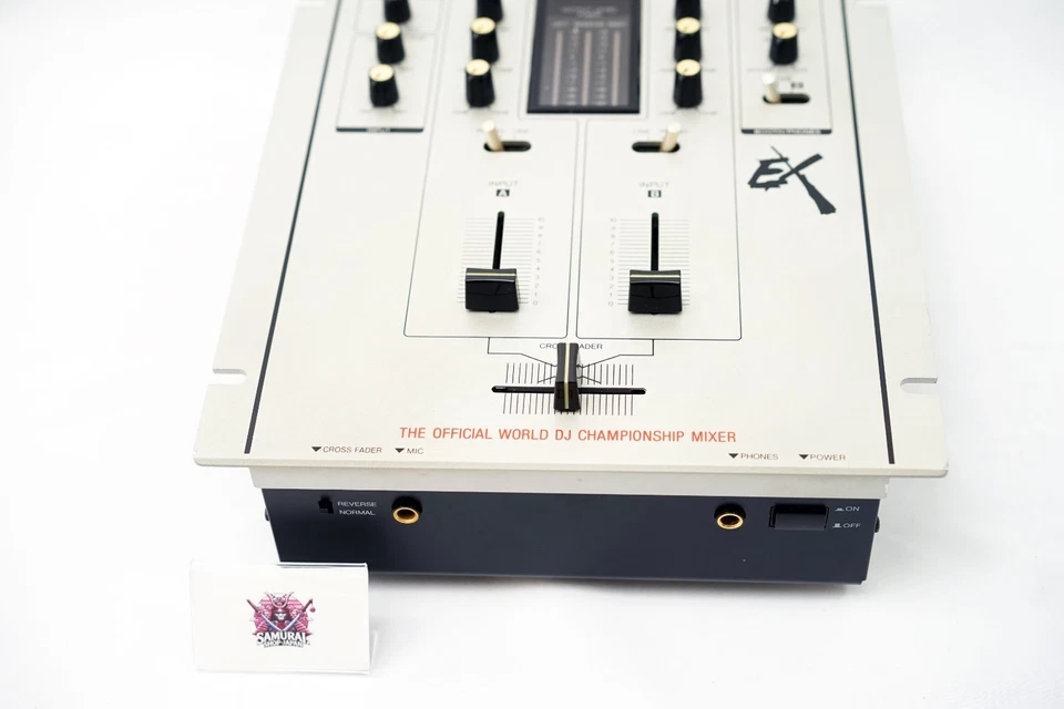 Technics SH-EX1200 Silver DJ Mixer 2 Channel DMC Scratch Battle Tested Japan - Image 2 of 4