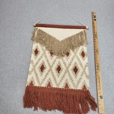 Macrame Tassel Handmade Woven Wall Hanging Tapestry Boho Chic Home Art Decor 27"