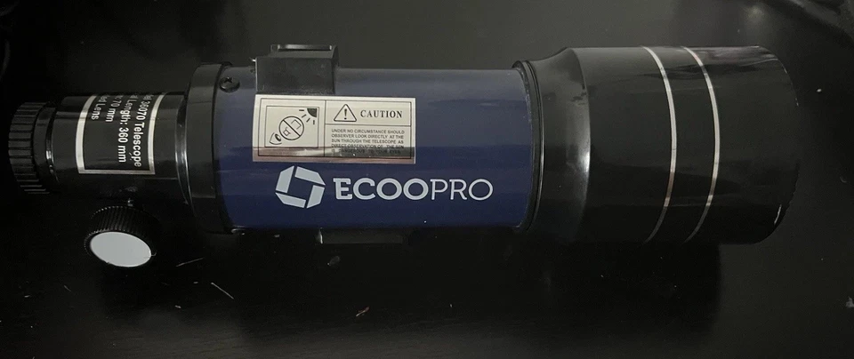 Pieza de Colocación de Telescopio ECOOPRO Modelo 360-70 para Niños/Principiantes Adultos Azul Foto 4 de 4