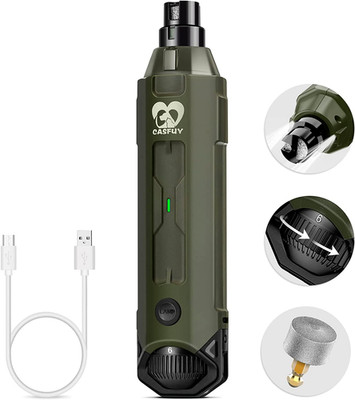 6-Speed Dog Nail Grinder - Newest Enhanced Pet Nail Grinder Super Quiet Recharge