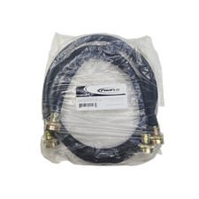 Proflo PFWMH4PR 48" Pair Rubber Washing Machine Hoses - Black