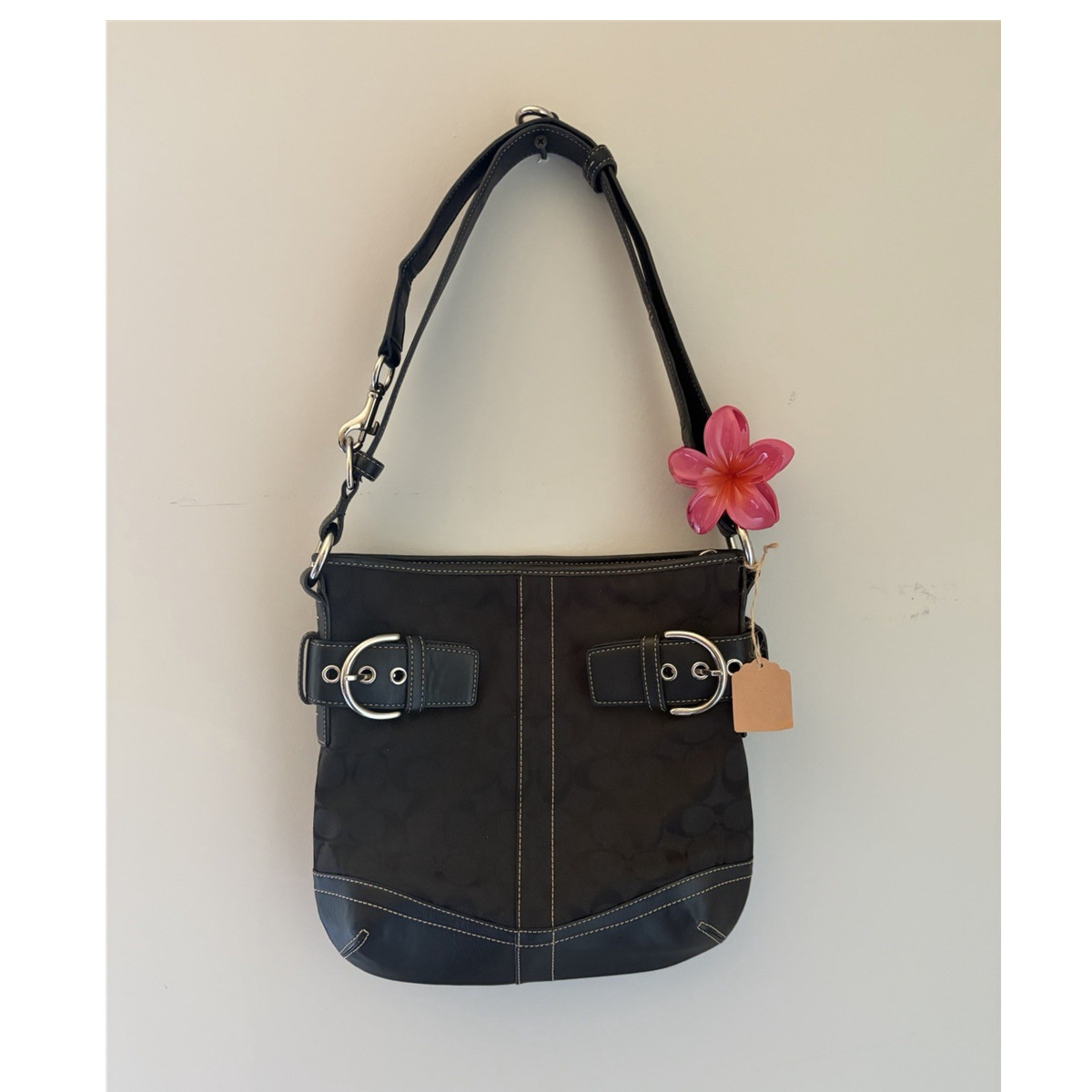 Coach Vintage Signature Black Soho Shoulder Bag | eBay