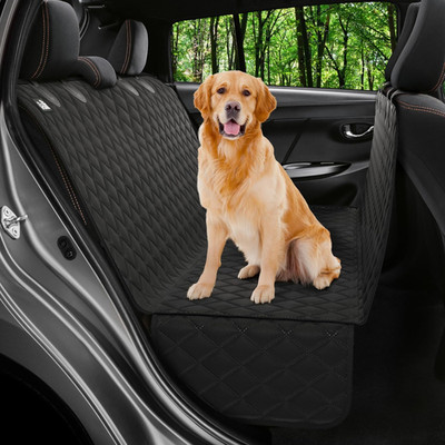 Dog Car Seat Cover for Back Seat, Waterproof Hammock for Car, SUV & Truck, Non-S