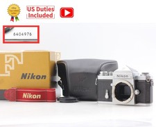 Rare Early S/N640xxx N MINT  /CLA'd Nikon F Eye Level Film Camera From JAPAN