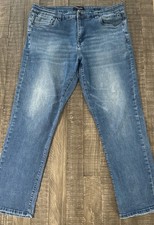 Kenneth Cole Men  s Jeans sz 38X32 measures more like 38x29 Straight Fit