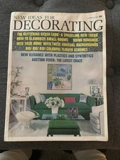 Vintage 1960s Decorating Magazine