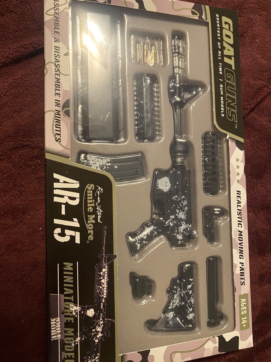 Roman Atwood SmileMore GoatGun Miniature “AR-15” Model | eBay