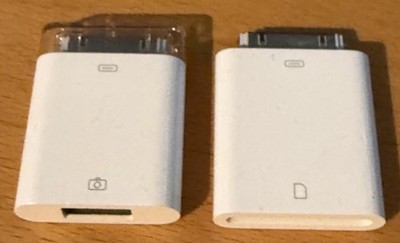 Apple iPad Camera Connection Kit A1362 A1358 USB SD Anschlusskit weiß Top!