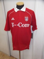 Adidas Bayern Munich Jersey 2005 USL Size Unused Red White Polyester
