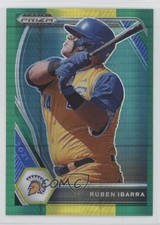 2021 Panini Prizm Draft Picks Green & Yellow Hyper Ruben Ibarra #PDP119 0v7
