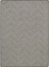 10x13 Milliken Gray Geometric Area Rug Guest House PEWTER - Aprx 10 9 x 13 2