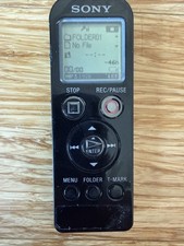 Sony ICD-UX523BLK Digital Voice Recorder - Black