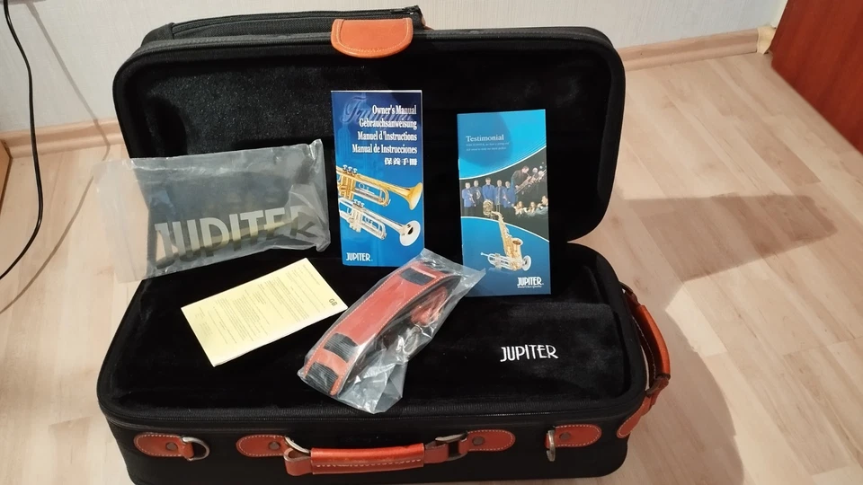 Trompete 🎺 Jupiter Tribune JTR-1000R, Mundstück, inkl. Koffer und Öl, gebraucht - Bild 4 von 4
