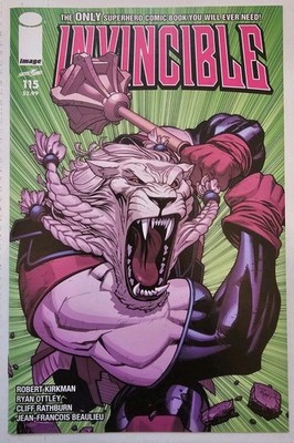 1 Image Invincible #115 1st Print Atom Eve Robert Kirkman Ryan Ottley Omni-Man 2