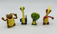 4 Gigantosaurus TV Dinosaur Toy Figures Jakks Pacific Bill Mazu Rocky Tiny