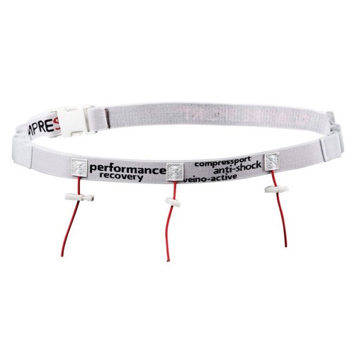 Compressport Triathlon Rennnummer Tri Gürtel weiß - Bild 1 von 1