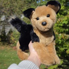 Douglas Cuddle Toys Saba German Shepherd Plush Dog 12" Floppy Dog Retired