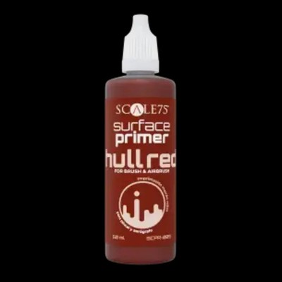 Scale75 PRIMER SURFACE HULL RED Bottle (60 mL) | englisch | SCALE75 PAINTS
