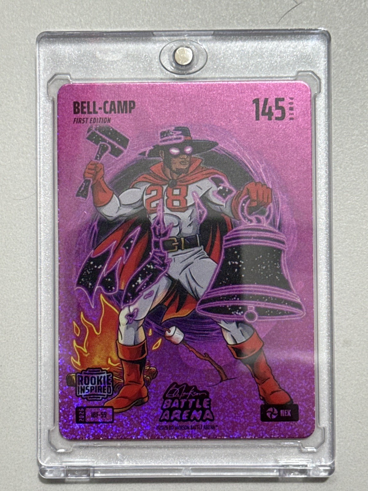 2026 Bo Jackson Battle Arena Bell-Camp Khristian Campbell Icon Battlefoil HEX SP