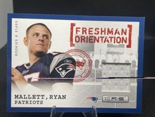 2011 Panini Rookies & Stars - Freshman Orientation Jerseys Ryan Mallett #12 /299