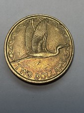 New Zealand 2 Dollars 1990