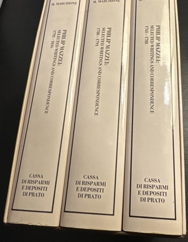 Philip Mazzei: Selected Writings and Correspondence - 3 Volume Set in Slipcase - Picture 1 of 5