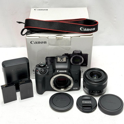 Canon EOS M50 Mark II 24.1MP Mirrorless Camera Kit w/ EF-M 15-45mm Lens
