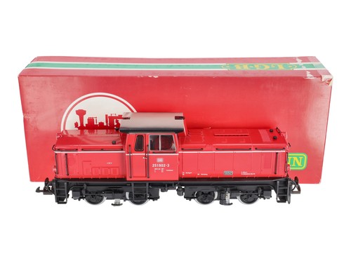 Locomotora diésel ferrocarril federal alemán escala LGB 2051 G #251902-3 LN/caja | Zustand: Used