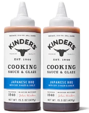 Kinder's Cooking Sauce & Glaze Japanese BBQ 2 Pack