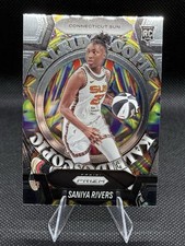 2025 Panini Prizm #8 Saniya Rivers RC - Kaleidoscopic Rookie