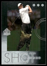 2001 SP Authentic #S1 Tiger Woods Shotmakers