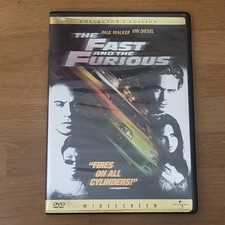 The Fast and the Furious DVD, 2002, Widescreen Collector's Edition --