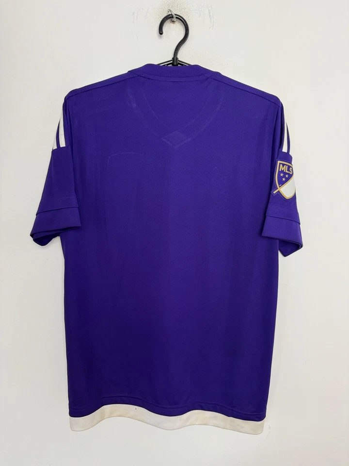 ORLANDO CITY 2015/2016 HOME FOOTBALL SHIRT ADIDAS SOCCER JERSEY SIZE S ADULT - Image 2 of 4