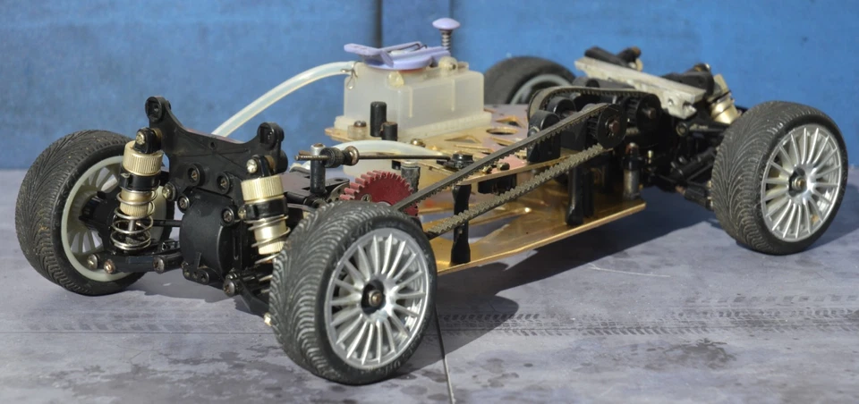 NITRO  4WD BELT DRIVE RC  CAR AUTO VERBRENNER  1/10 - Bild 4 von 4