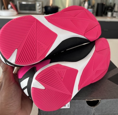 Adidas Predator Accuracy .3 Indoor Soccer Shoes Black Pink White GW7069 Sz 11.5 - Bild 13 von 13