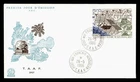 DR WHO 1986 FRENCH ANTARCTIC FSAT FDC SPACE SATELLITE CACHET 8.00 M58658