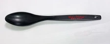 Moe’s Original BBQ Black Nylon Plastic Solid Serving Spoon - 11.5 inch